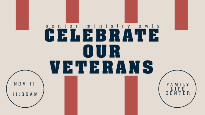 Senior Ministry - Celebrate Our Veterans logo