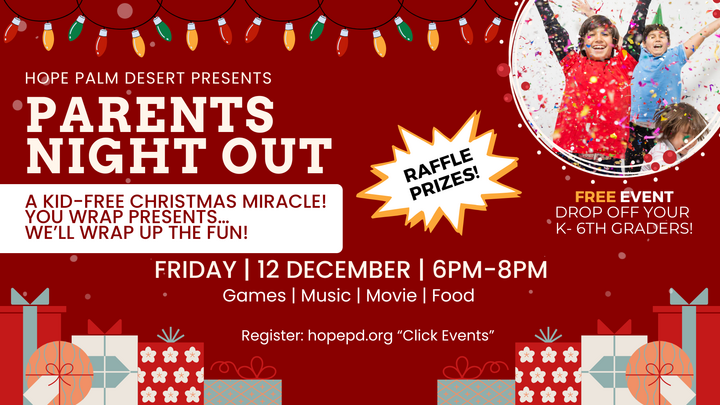 Parents Night Out (Christmas Edition)  logo