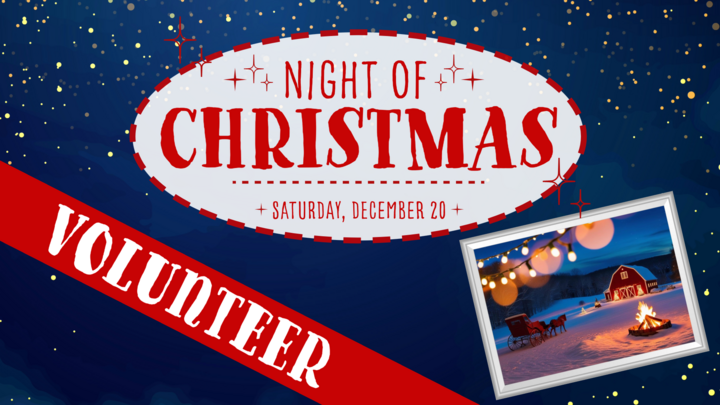 Night of Christmas | Volunteer! logo