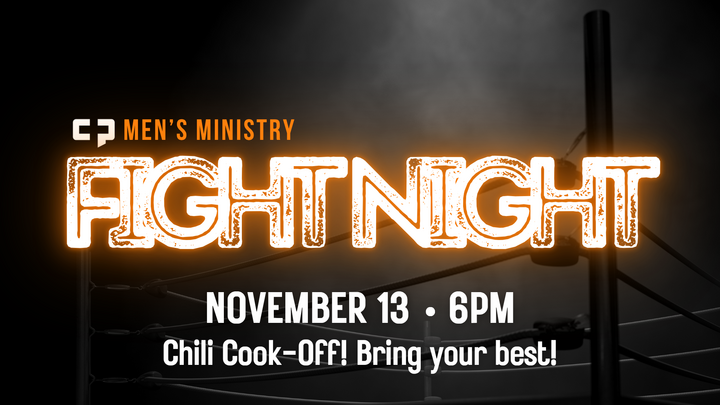 Men's Ministry Fight Night logo