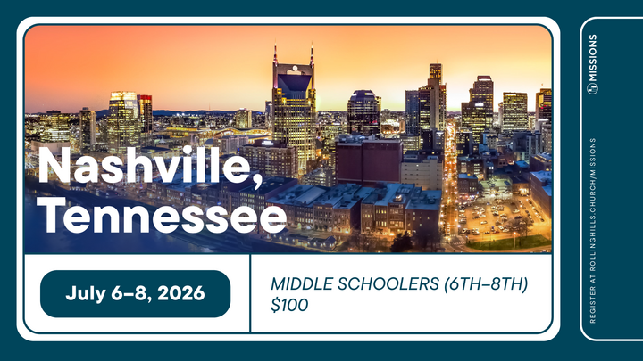 Nashville Mission Trip // Summer 2026 - Leader Registration logo