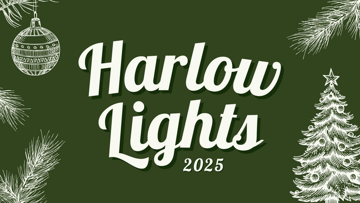 Harlow Lights 2025 Registration logo