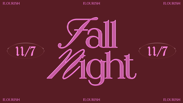 Flourish Fall Night logo