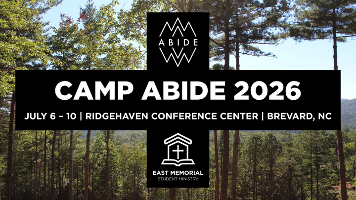 Camp Abide 2026 (7th–12th Grade) logo
