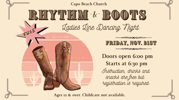 Rhythm & Boots Ladies Line Dancing Night logo