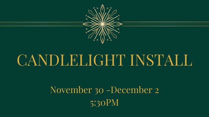 Fort Smith Candlelight Install logo