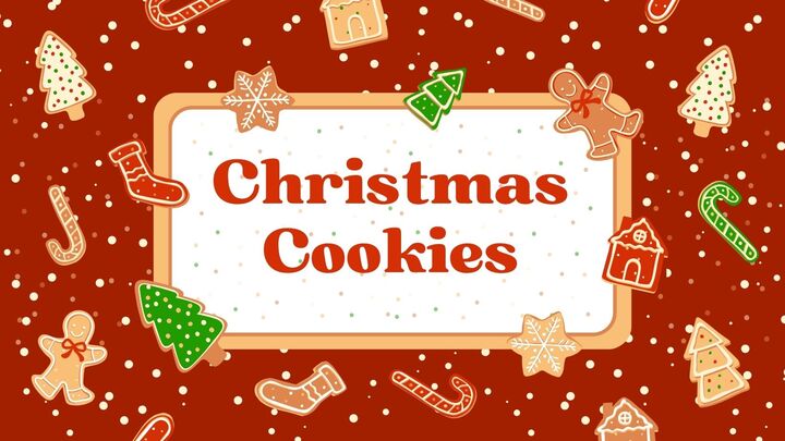 Christmas Cookies for Toys for Tots logo