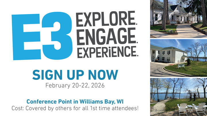 E3: Explore, Engage, Experience Weekend 2026 logo
