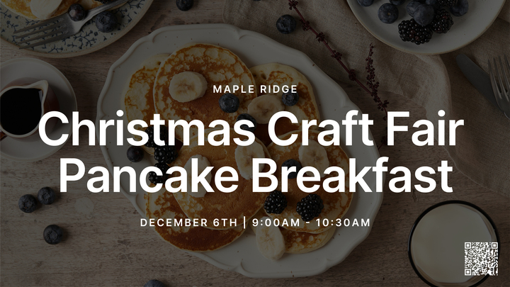 Maple Ridge Christmas Craft Fair:  Pancake Breakfast  logo