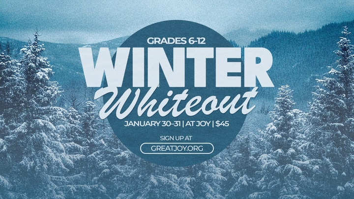 Joy Youth - Winter Whiteout logo