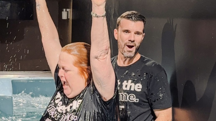 Baptism Sunday - Sikeston Campus logo