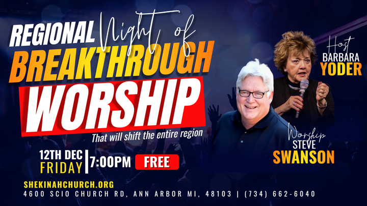 Regional Night of Breakthrough Worship (Dec 12th) logo