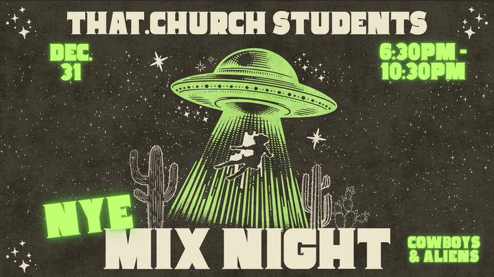 STUDENTS NYE MIX NIGHT 2025 logo