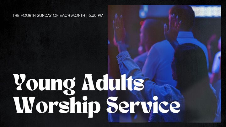 Young Adults Worship Service logo