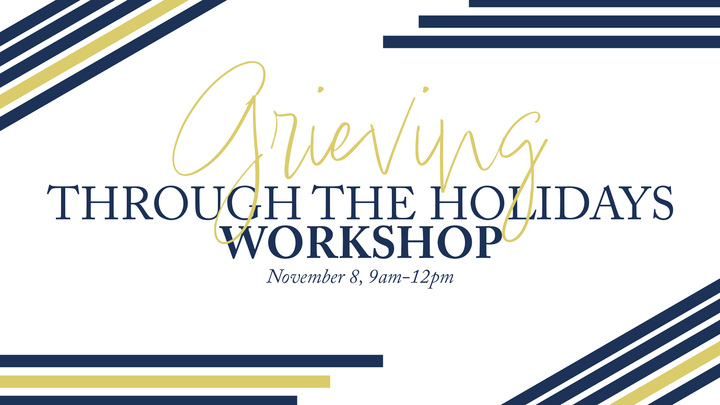 Grief Ministry - Grieving Through the Holidays Workshop logo
