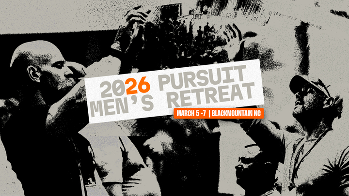 2026 Pursuit Men's Retreat logo