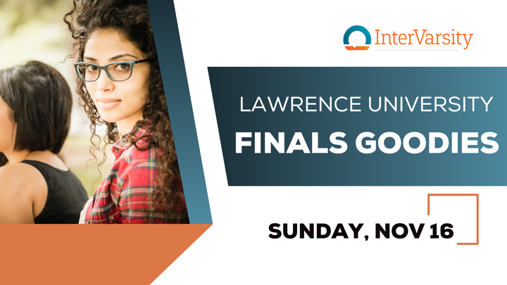 Lawrence University Finals Goodies logo