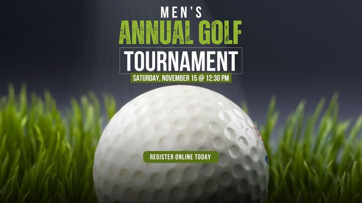 Men's Golf Tournament logo