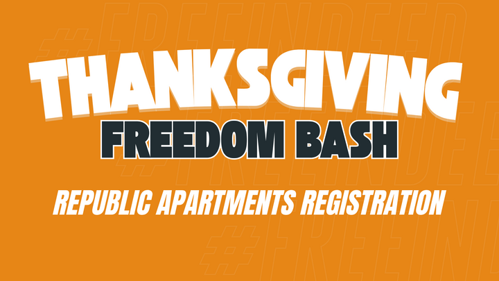 Thanksgiving Freedom Bash - The Republics Apartments logo