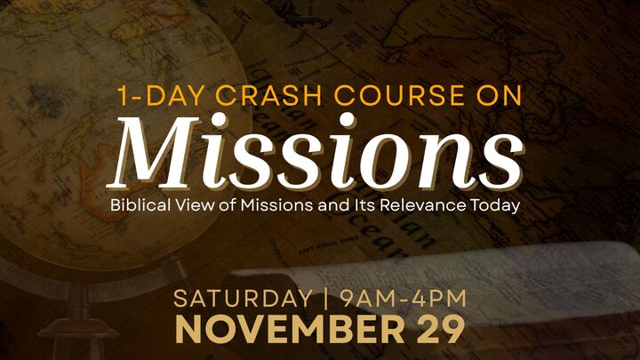 1-Day Missions Crash Course logo