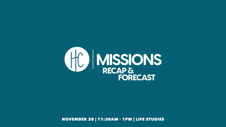 HCF Missions Recap & Forecast logo