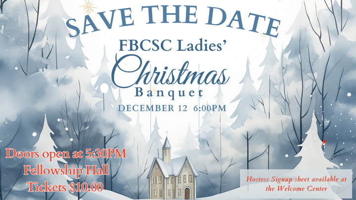 Ladies Christmas Banquet  logo