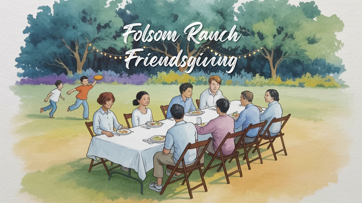 Folsom Ranch Friendsgiving logo