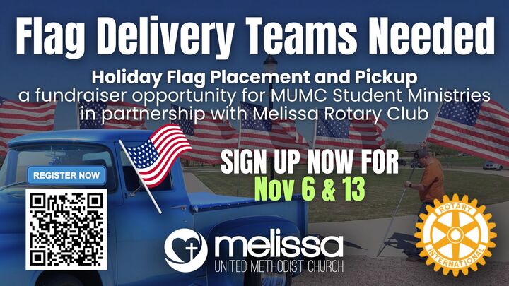 Flag Delivery and Pickup Volunteers logo