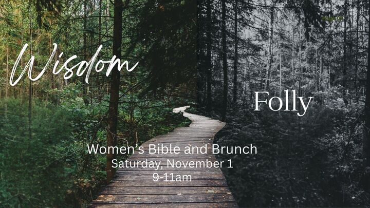 Bible and Brunch - Lady Wisdom vs. Lady Folly logo