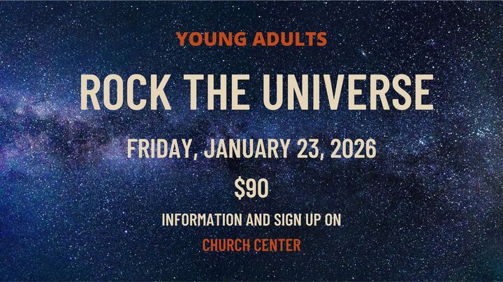 Rock The Universe | Young Adults logo