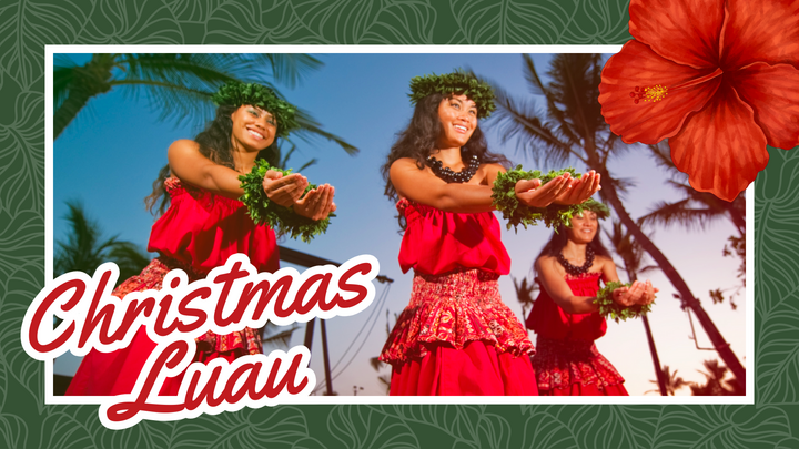 Island Breeze Christmas Luau logo