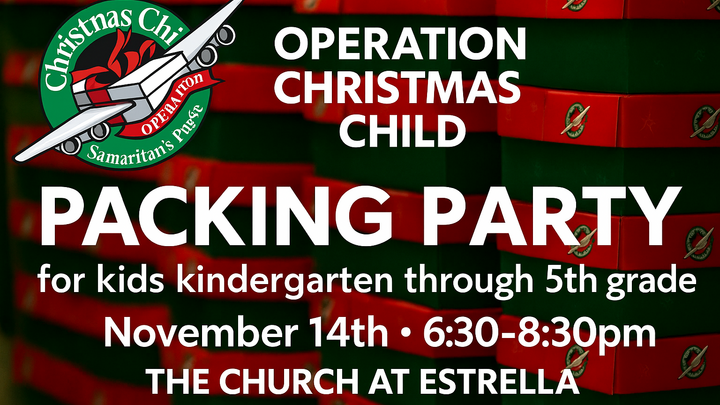 TCE Kids Packing Party logo