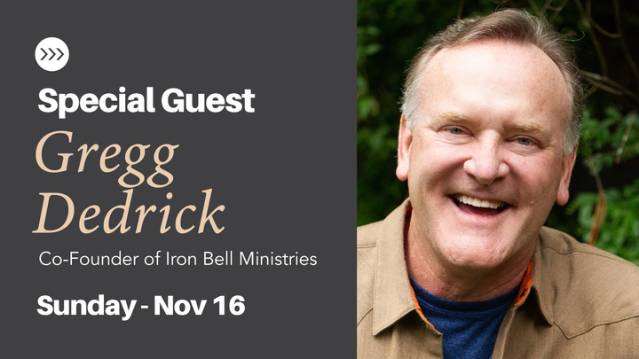 Special Guest Speaker - Gregg Dedrick logo