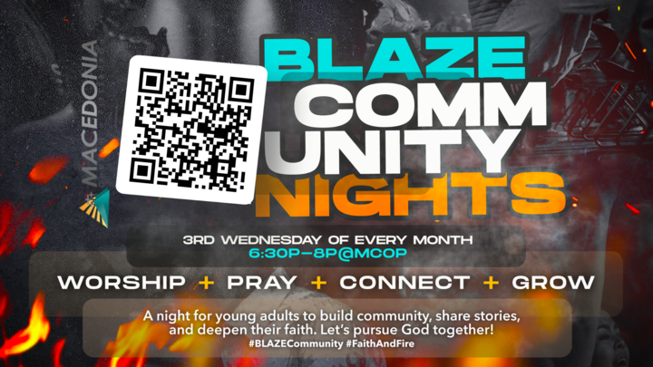 B.L.A.Z.E. Community Nights logo