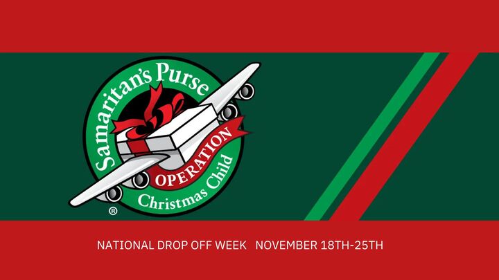 Operation Christmas Child: Volunteer For Drop-Off! logo
