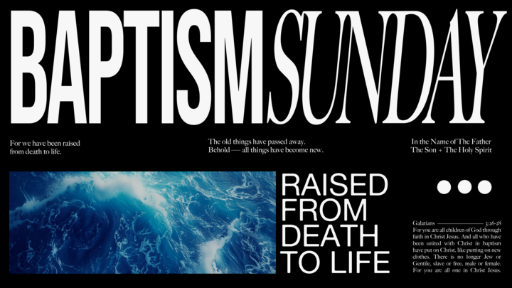 Water Baptisms  logo