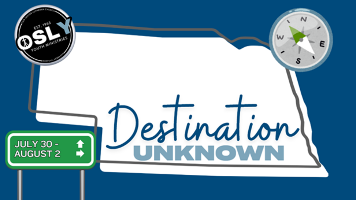 Destination Unknown (Sr High Trip) logo