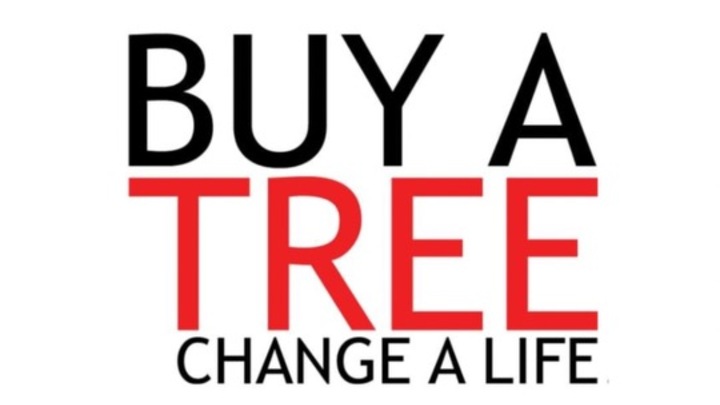 Buy A Tree. Change A Life.  logo