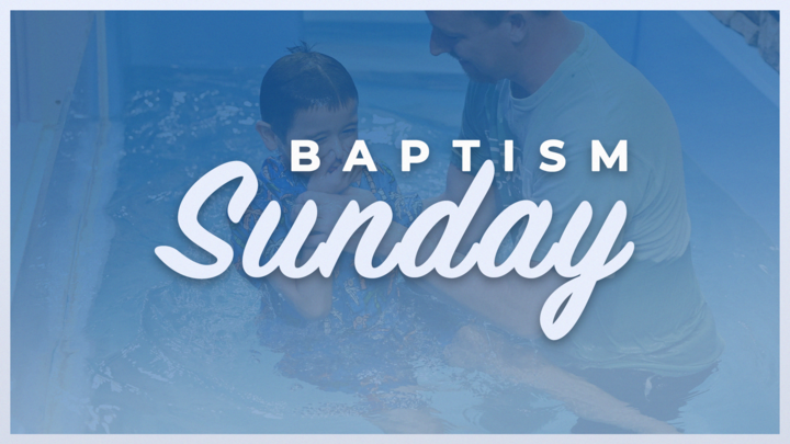 Baptism Sunday logo