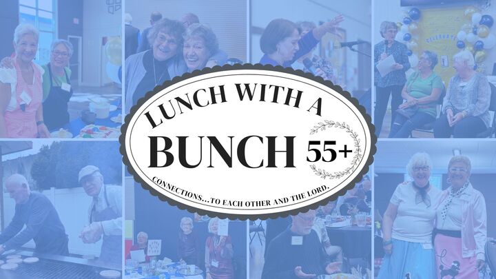 Lunch with a Bunch (55+) logo