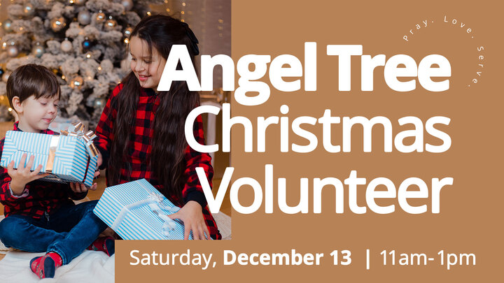 Angel Tree Christmas Volunteer logo