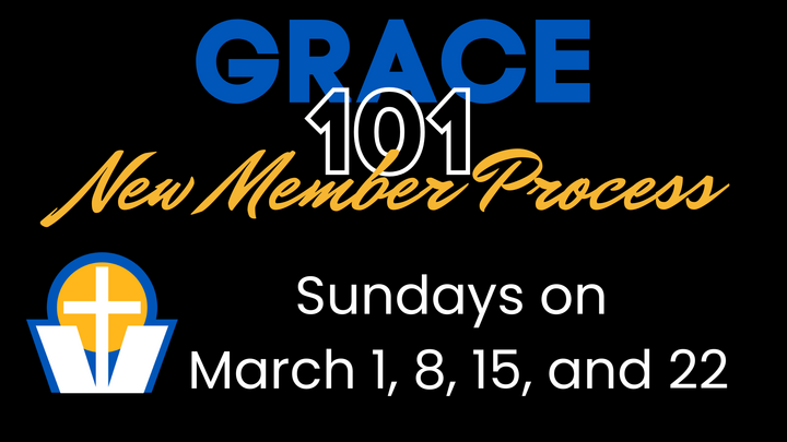Grace 101 - New Member Process logo