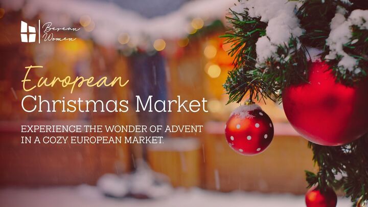 WM | Women's Night Out: European Christmas Market | Dec. 5 | 6:30 - 8:30 p.m. | Women & Girls 12+ logo