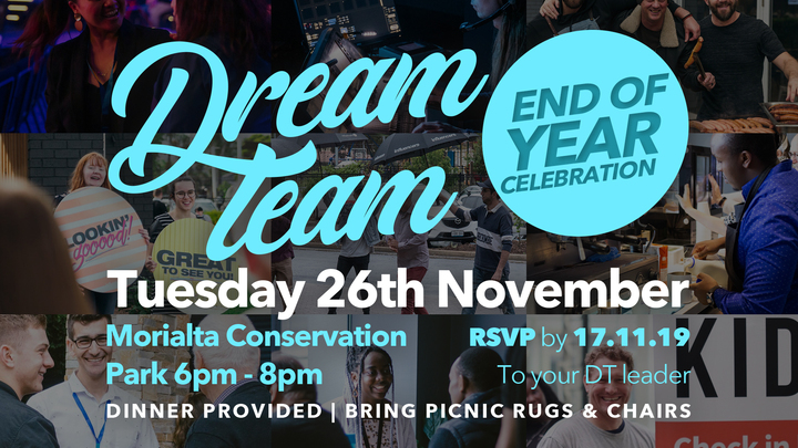 Dream Team Celebration logo image