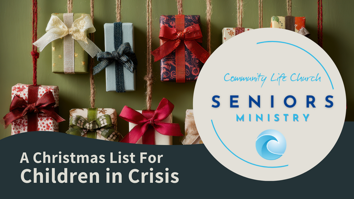 Oasis's Christmas List/ Kids in Crisis logo