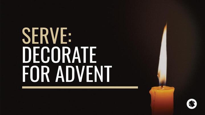 Serve: Decorate for Advent logo