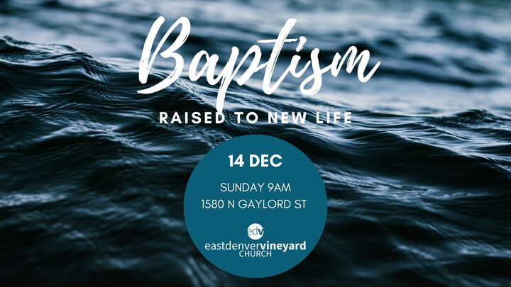 Baptism Sunday