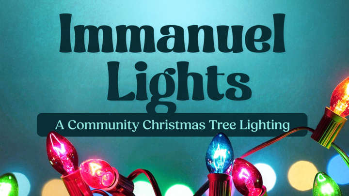 Immanuel Lights : A Community Christmas Tree Lighting  logo