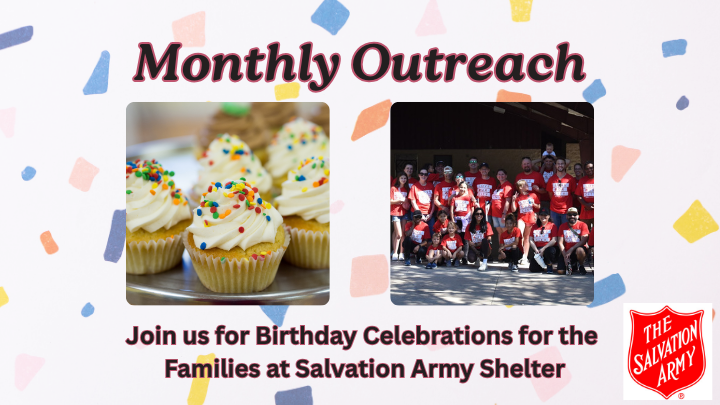 Salvation Army Birthday Celebration logo