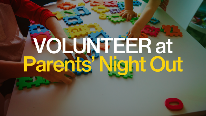 Parent's Night Out- Volunteer Sign-Ups logo